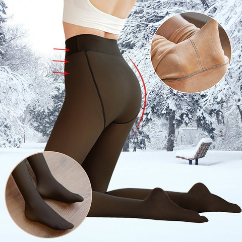 calza de polar efecto piel